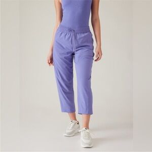 Athleta Arrival Pants Periwinkle Purple Size 6